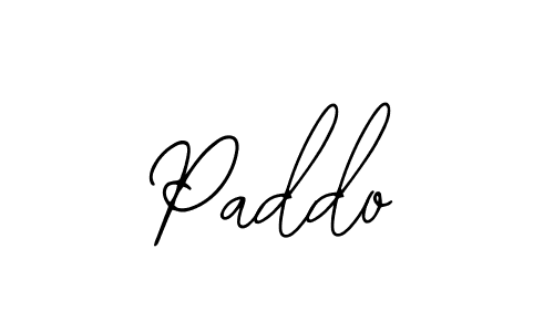 Make a beautiful signature design for name Paddo. With this signature (Bearetta-2O07w) style, you can create a handwritten signature for free. Paddo signature style 12 images and pictures png