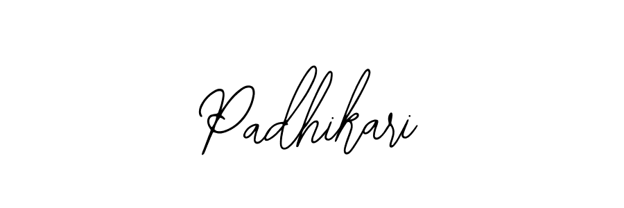 How to make Padhikari name signature. Use Bearetta-2O07w style for creating short signs online. This is the latest handwritten sign. Padhikari signature style 12 images and pictures png