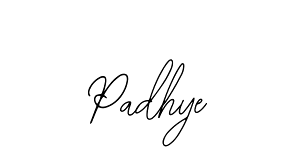 Create a beautiful signature design for name Padhye. With this signature (Bearetta-2O07w) fonts, you can make a handwritten signature for free. Padhye signature style 12 images and pictures png