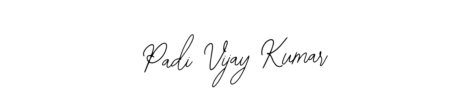 Also we have Padi Vijay Kumar name is the best signature style. Create professional handwritten signature collection using Bearetta-2O07w autograph style. Padi Vijay Kumar signature style 12 images and pictures png