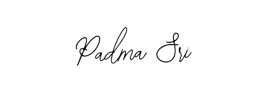 Bearetta-2O07w is a professional signature style that is perfect for those who want to add a touch of class to their signature. It is also a great choice for those who want to make their signature more unique. Get Padma Sri name to fancy signature for free. Padma Sri signature style 12 images and pictures png