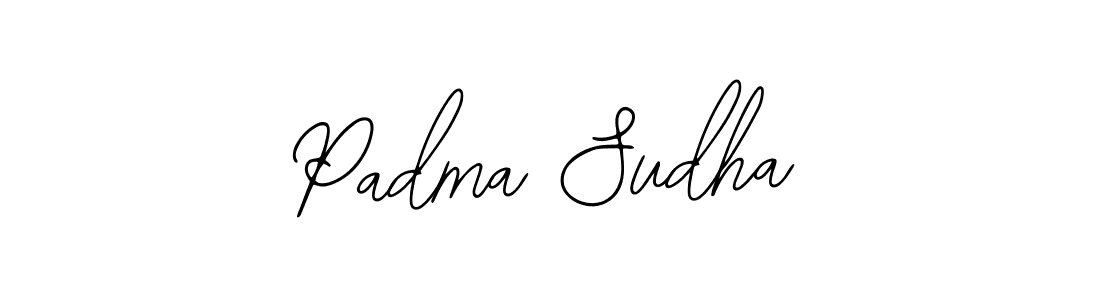 Make a short Padma Sudha signature style. Manage your documents anywhere anytime using Bearetta-2O07w. Create and add eSignatures, submit forms, share and send files easily. Padma Sudha signature style 12 images and pictures png