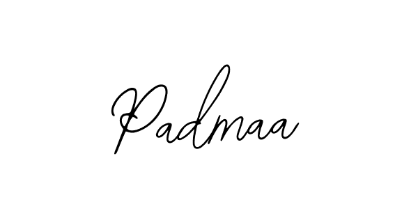 Design your own signature with our free online signature maker. With this signature software, you can create a handwritten (Bearetta-2O07w) signature for name Padmaa. Padmaa signature style 12 images and pictures png