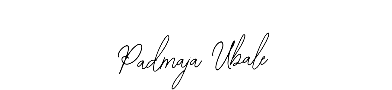 The best way (Bearetta-2O07w) to make a short signature is to pick only two or three words in your name. The name Padmaja Ubale include a total of six letters. For converting this name. Padmaja Ubale signature style 12 images and pictures png