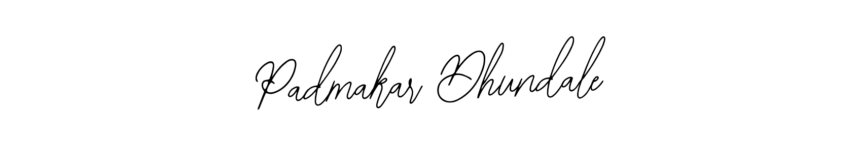 It looks lik you need a new signature style for name Padmakar Dhundale. Design unique handwritten (Bearetta-2O07w) signature with our free signature maker in just a few clicks. Padmakar Dhundale signature style 12 images and pictures png