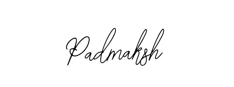 Padmaksh stylish signature style. Best Handwritten Sign (Bearetta-2O07w) for my name. Handwritten Signature Collection Ideas for my name Padmaksh. Padmaksh signature style 12 images and pictures png