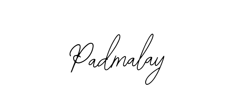 You should practise on your own different ways (Bearetta-2O07w) to write your name (Padmalay) in signature. don't let someone else do it for you. Padmalay signature style 12 images and pictures png