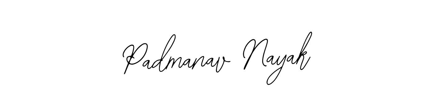 Also we have Padmanav Nayak name is the best signature style. Create professional handwritten signature collection using Bearetta-2O07w autograph style. Padmanav Nayak signature style 12 images and pictures png
