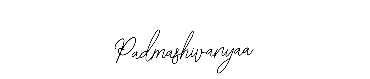You can use this online signature creator to create a handwritten signature for the name Padmashivanyaa. This is the best online autograph maker. Padmashivanyaa signature style 12 images and pictures png