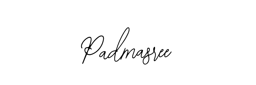 if you are searching for the best signature style for your name Padmasree. so please give up your signature search. here we have designed multiple signature styles  using Bearetta-2O07w. Padmasree signature style 12 images and pictures png