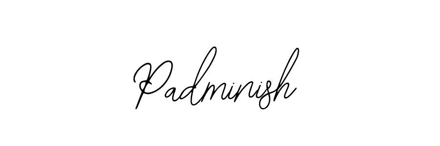 How to make Padminish signature? Bearetta-2O07w is a professional autograph style. Create handwritten signature for Padminish name. Padminish signature style 12 images and pictures png