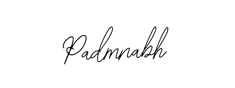 Also we have Padmnabh name is the best signature style. Create professional handwritten signature collection using Bearetta-2O07w autograph style. Padmnabh signature style 12 images and pictures png