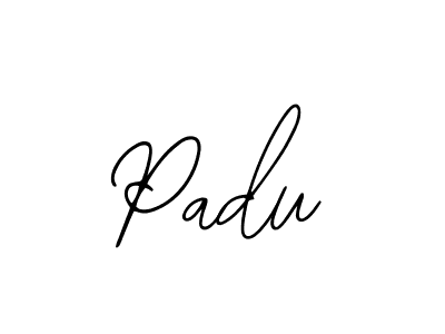 if you are searching for the best signature style for your name Padu. so please give up your signature search. here we have designed multiple signature styles  using Bearetta-2O07w. Padu signature style 12 images and pictures png