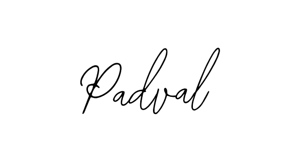 Padval stylish signature style. Best Handwritten Sign (Bearetta-2O07w) for my name. Handwritten Signature Collection Ideas for my name Padval. Padval signature style 12 images and pictures png