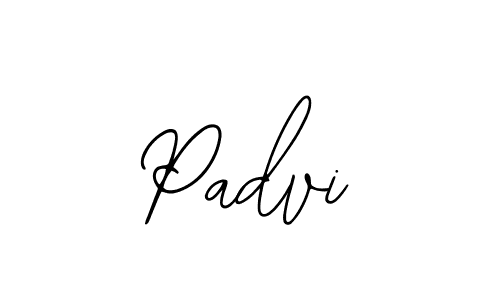 if you are searching for the best signature style for your name Padvi. so please give up your signature search. here we have designed multiple signature styles  using Bearetta-2O07w. Padvi signature style 12 images and pictures png