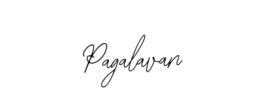 You should practise on your own different ways (Bearetta-2O07w) to write your name (Pagalavan) in signature. don't let someone else do it for you. Pagalavan signature style 12 images and pictures png