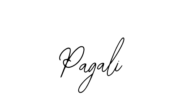 How to make Pagali name signature. Use Bearetta-2O07w style for creating short signs online. This is the latest handwritten sign. Pagali signature style 12 images and pictures png