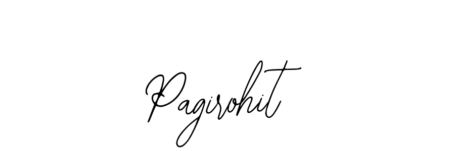 How to make Pagirohit name signature. Use Bearetta-2O07w style for creating short signs online. This is the latest handwritten sign. Pagirohit signature style 12 images and pictures png