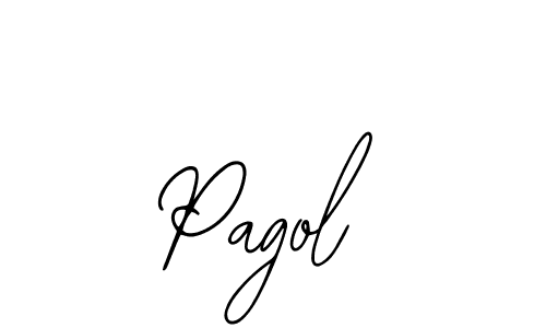 How to make Pagol name signature. Use Bearetta-2O07w style for creating short signs online. This is the latest handwritten sign. Pagol signature style 12 images and pictures png