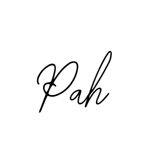 Also we have Pah name is the best signature style. Create professional handwritten signature collection using Bearetta-2O07w autograph style. Pah signature style 12 images and pictures png