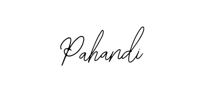 Pahandi stylish signature style. Best Handwritten Sign (Bearetta-2O07w) for my name. Handwritten Signature Collection Ideas for my name Pahandi. Pahandi signature style 12 images and pictures png