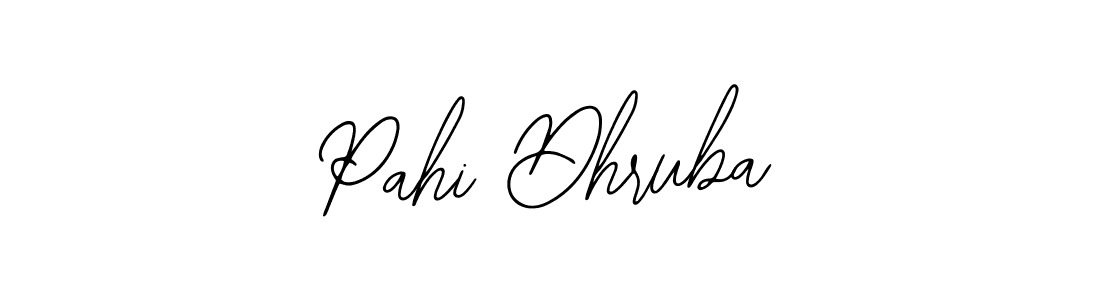 Pahi Dhruba stylish signature style. Best Handwritten Sign (Bearetta-2O07w) for my name. Handwritten Signature Collection Ideas for my name Pahi Dhruba. Pahi Dhruba signature style 12 images and pictures png