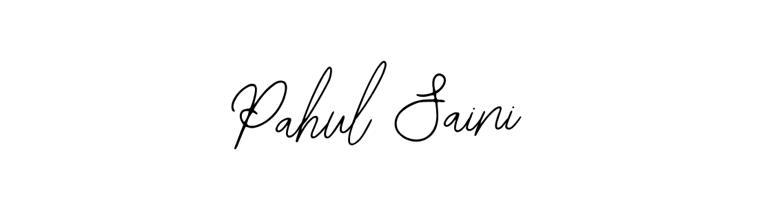 Make a beautiful signature design for name Pahul Saini. With this signature (Bearetta-2O07w) style, you can create a handwritten signature for free. Pahul Saini signature style 12 images and pictures png