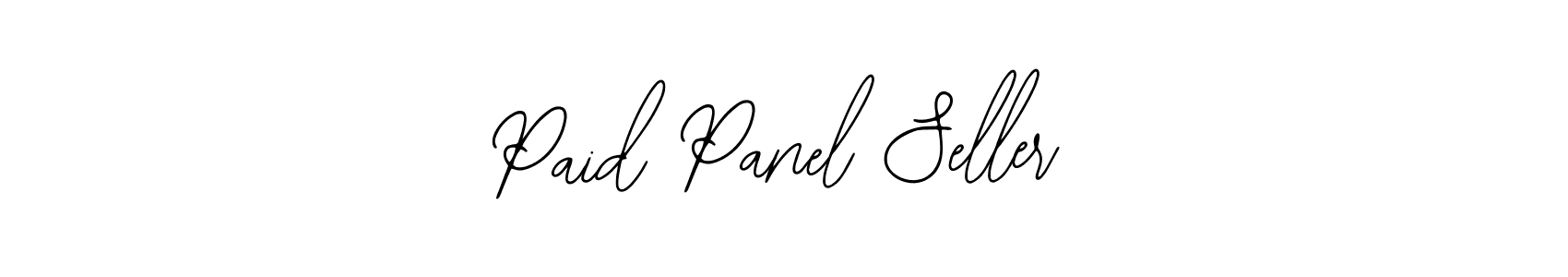 Design your own signature with our free online signature maker. With this signature software, you can create a handwritten (Bearetta-2O07w) signature for name Paid Panel Seller. Paid Panel Seller signature style 12 images and pictures png