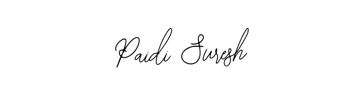 Also You can easily find your signature by using the search form. We will create Paidi Suresh name handwritten signature images for you free of cost using Bearetta-2O07w sign style. Paidi Suresh signature style 12 images and pictures png