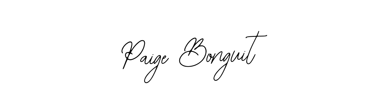 Make a beautiful signature design for name Paige Bonguit. Use this online signature maker to create a handwritten signature for free. Paige Bonguit signature style 12 images and pictures png