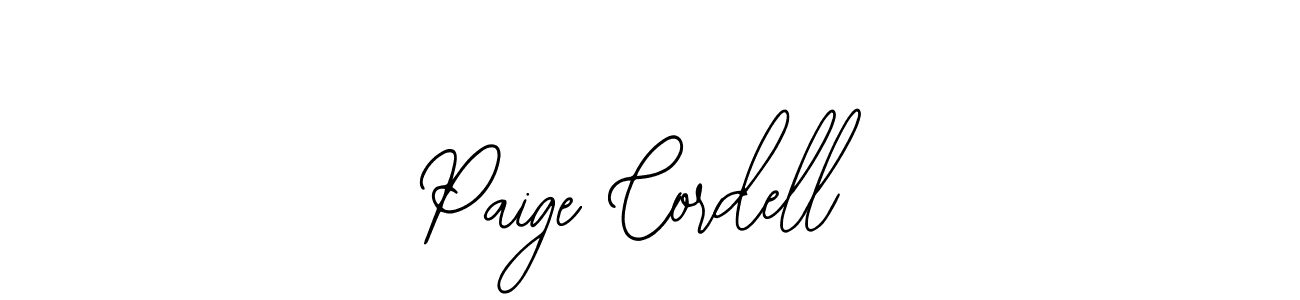 if you are searching for the best signature style for your name Paige Cordell. so please give up your signature search. here we have designed multiple signature styles  using Bearetta-2O07w. Paige Cordell signature style 12 images and pictures png