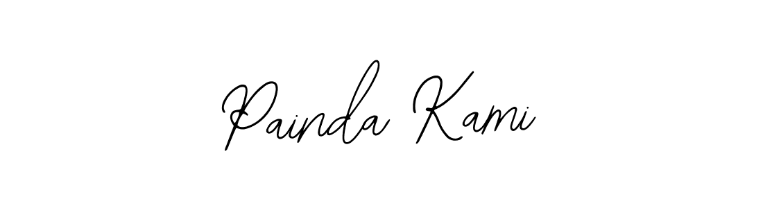if you are searching for the best signature style for your name Painda Kami. so please give up your signature search. here we have designed multiple signature styles  using Bearetta-2O07w. Painda Kami signature style 12 images and pictures png