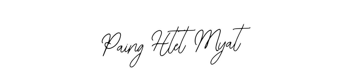 Also we have Paing Htet Myat name is the best signature style. Create professional handwritten signature collection using Bearetta-2O07w autograph style. Paing Htet Myat signature style 12 images and pictures png