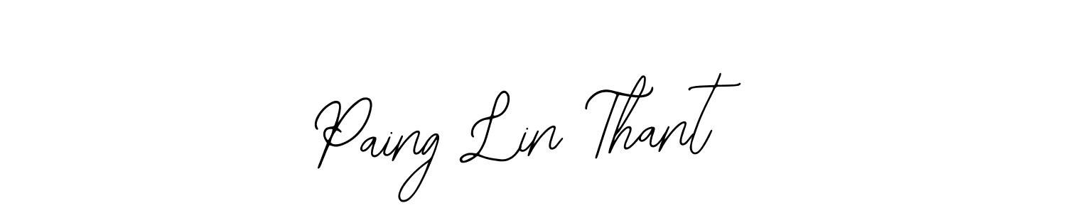 Also we have Paing Lin Thant name is the best signature style. Create professional handwritten signature collection using Bearetta-2O07w autograph style. Paing Lin Thant signature style 12 images and pictures png