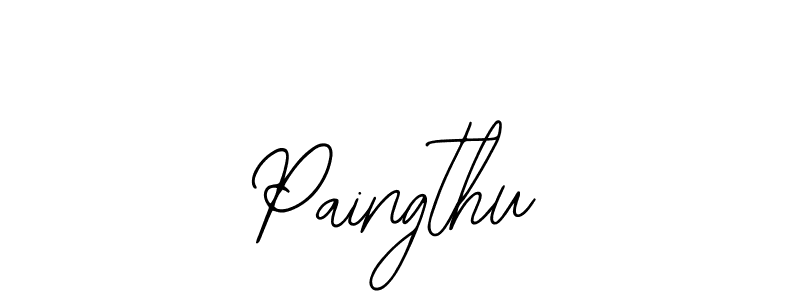 Similarly Bearetta-2O07w is the best handwritten signature design. Signature creator online .You can use it as an online autograph creator for name Paingthu. Paingthu signature style 12 images and pictures png