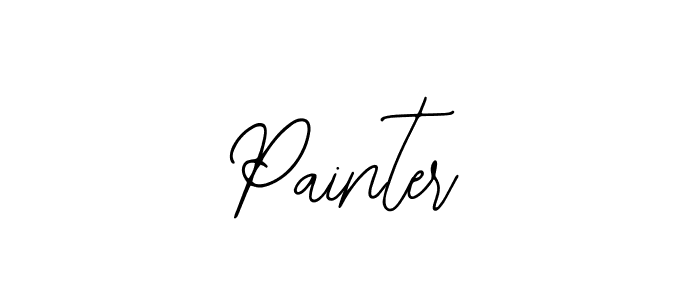 Design your own signature with our free online signature maker. With this signature software, you can create a handwritten (Bearetta-2O07w) signature for name Painter. Painter signature style 12 images and pictures png