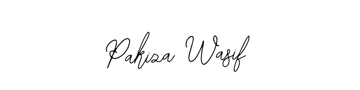 if you are searching for the best signature style for your name Pakiza Wasif. so please give up your signature search. here we have designed multiple signature styles  using Bearetta-2O07w. Pakiza Wasif signature style 12 images and pictures png