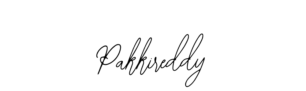 Use a signature maker to create a handwritten signature online. With this signature software, you can design (Bearetta-2O07w) your own signature for name Pakkireddy. Pakkireddy signature style 12 images and pictures png