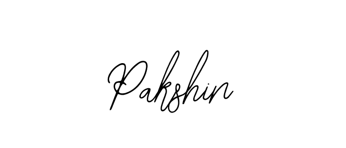 Use a signature maker to create a handwritten signature online. With this signature software, you can design (Bearetta-2O07w) your own signature for name Pakshin. Pakshin signature style 12 images and pictures png