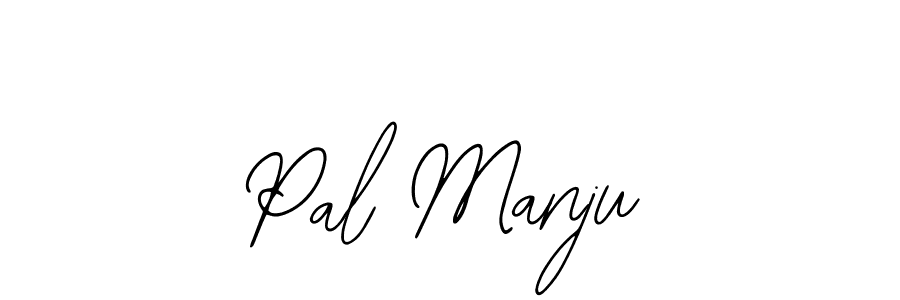 You should practise on your own different ways (Bearetta-2O07w) to write your name (Pal Manju) in signature. don't let someone else do it for you. Pal Manju signature style 12 images and pictures png