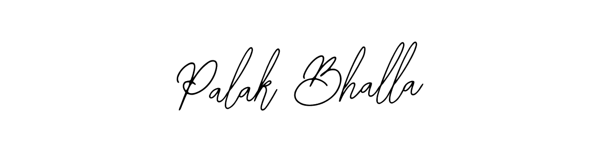 Design your own signature with our free online signature maker. With this signature software, you can create a handwritten (Bearetta-2O07w) signature for name Palak Bhalla. Palak Bhalla signature style 12 images and pictures png