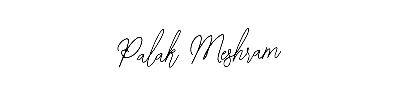 Use a signature maker to create a handwritten signature online. With this signature software, you can design (Bearetta-2O07w) your own signature for name Palak Meshram. Palak Meshram signature style 12 images and pictures png