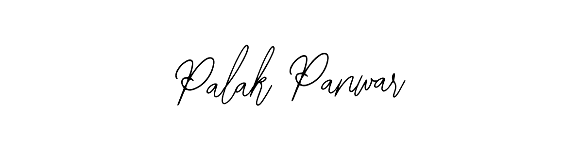 How to make Palak Panwar name signature. Use Bearetta-2O07w style for creating short signs online. This is the latest handwritten sign. Palak Panwar signature style 12 images and pictures png