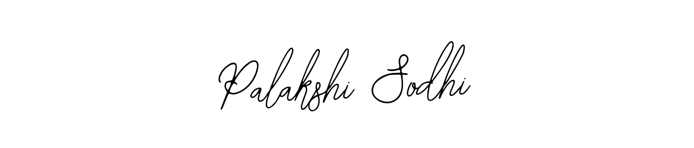 How to make Palakshi Sodhi name signature. Use Bearetta-2O07w style for creating short signs online. This is the latest handwritten sign. Palakshi Sodhi signature style 12 images and pictures png