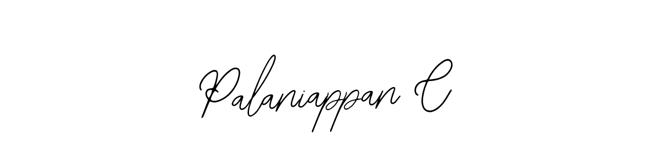 Use a signature maker to create a handwritten signature online. With this signature software, you can design (Bearetta-2O07w) your own signature for name Palaniappan C. Palaniappan C signature style 12 images and pictures png