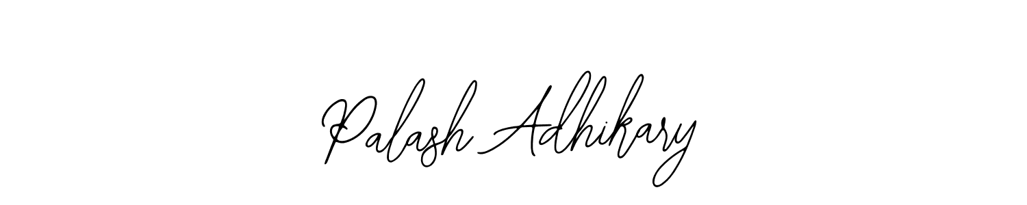 How to Draw Palash Adhikary signature style? Bearetta-2O07w is a latest design signature styles for name Palash Adhikary. Palash Adhikary signature style 12 images and pictures png