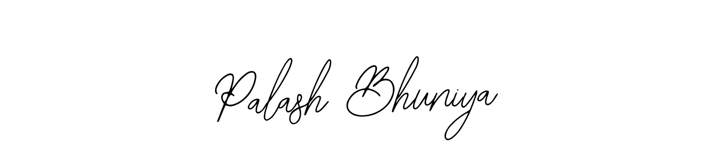 Design your own signature with our free online signature maker. With this signature software, you can create a handwritten (Bearetta-2O07w) signature for name Palash Bhuniya. Palash Bhuniya signature style 12 images and pictures png