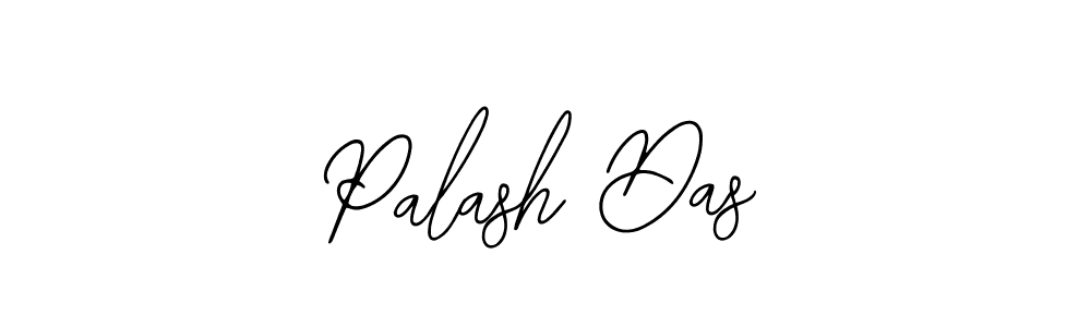 How to make Palash Das name signature. Use Bearetta-2O07w style for creating short signs online. This is the latest handwritten sign. Palash Das signature style 12 images and pictures png