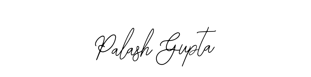 How to make Palash Gupta name signature. Use Bearetta-2O07w style for creating short signs online. This is the latest handwritten sign. Palash Gupta signature style 12 images and pictures png