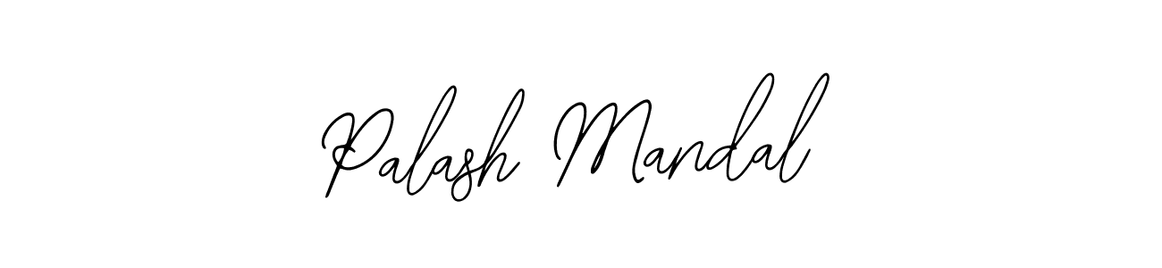 You should practise on your own different ways (Bearetta-2O07w) to write your name (Palash Mandal) in signature. don't let someone else do it for you. Palash Mandal signature style 12 images and pictures png